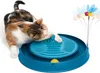 CATIT Play-n-Scratch avec tapis de massage - Bleu Voir les images du produit 1