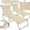 TecTake 403418, Béžová, Polyester, Ocel, 110 kg, 6,2 kg Náhled obrázku produktu 16