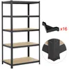 Yaheetech 2er Set Lagerregal 180x90x60cm, Schwerlastregal Produktbild-Vorschau 3