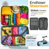 Valise de voyage KESSER® en ABS, coque rigide, roulettes à Voir les images du produit 8