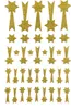 Oblique Unique 74 Sternschnuppen Sticker Glitzer Schnuppen Produktbild-Vorschau 3