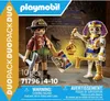 The image shows a Playmobil DuoPack with an explorer and a mummy figure, presented on its packaging. Náhľad obrázku produktu