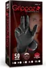 A box of Grippaz patented non-slip gloves with a hand wearing a glove superimposed. Produktbild-Vorschau