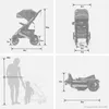 Daliya® Rapidy Buggy / Kinderwagen 0-36 Monate / Sportwagen Produktbild-Vorschau 6