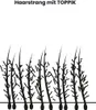 An illustration showing hair strands with Toppik fibers applied. Anteprima dell’immagine prodotto