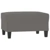 vidaXL Tabouret de pied gris foncé 70x55x41 cm Tissu Voir les images du produit 1