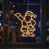 Immagine LED per finestra con doppio timer - Babbo Natale - Anteprima dell’immagine prodotto 5