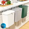 plasteo® Hängender Mülleimer 9 Liter für Küche Bad Haushalt Produktbild-Vorschau 6
