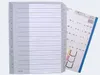 Leitz 12760000 Tab-Register Leerer Registerindex Kunststoff Produktbild-Vorschau 4