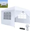 XINZI Pavillon pliant 2,5 x 2,5 Pavillon de jardin, hauteur Voir les images du produit 1