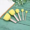 DPCRAFT Schwammpinsel Set 5 Stück – Runde Schaumstoff Produktbild-Vorschau 5