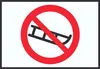 Schlitten fahren verboten Symbol Schild A2 Rückseite Produktbild-Vorschau 1