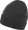 A close-up studio shot of a black beanie. Anteprima dell’immagine prodotto