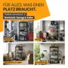 Set: 2 x Kunststoffregal „Evo“ mit 5 Böden - Steckregal für Produktbild-Vorschau 4