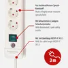 Brennenstuhl -Line Steckdosenleiste 10-fach weiß 3m H05VV-F Produktbild-Vorschau 5