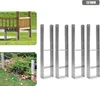 Jopassy 4x H-Anker Pfostenträger Gartenspielgeräte-Zubehör Produktbild-Vorschau 11