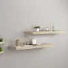 Półki Ścienne, 2 Szt., Kolor Dębowy, 80 X 23,5 X 3,8 Cm, Podgląd zdjęcia produktu 12