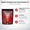 Prosport Proti Power 90 – Erdbeere 1000g – 5-Komponenten Produktbild-Vorschau 3