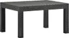 vidaXL Stół ogrodowy antracyt 58x58x41 cm PP rattan Podgląd zdjęcia produktu 6