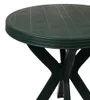 Gartentisch Don Rund Grün Ø70xH72cm Voir les images du produit