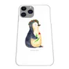 Mr. & Mrs. Panda Iphone 11 Pro Handyhülle Pinguin Blumen - Produktbild-Vorschau 2