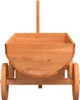 vidaXL Deco Trolley 70x43x54 cm masívne jedľové drevo Náhľad obrázku produktu 5