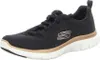 Skechers Flex Appeal 4.0 sportlicher Schnürer Schwarz Produktbild-Vorschau 58