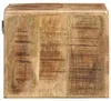 vidaXL Meuble TV 60x30x25 cm Bois de manguier massif brut Voir les images du produit 2