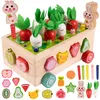 Malplay Cube de motricité Jouets en bois Cube d'activité Voir les images du produit 1