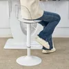 2er-Set Barhocker Weiß & Transparent, Höhenverstellbar Produktbild-Vorschau 11