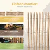Französischer Premium Staketenzaun Kastanie - Länge 5 Produktbild-Vorschau 5