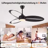 Ventilador de techo Parrot Uncle con luz, 107 cm, color , Vista previa de la imagen del producto 3