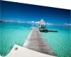 Gartenposter - 120x80 cm - Anlegestelle Produktbild-Vorschau 1
