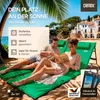 DETEX® 2er Set Sonnenliege Klappbar Strandliege Rückenlehne Produktbild-Vorschau 2