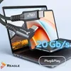 REAGLE Câble USB-C 3.2 Thunderbolt 4K 60Hz QC 5A PD 240W Voir les images du produit 4