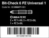 Wera Bit-Check 6 PZ Universal 1, 6-tlg. Produktbild-Vorschau 14