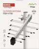 Universale Antenne VILLAGE FISH–V700, DVB-T2, LTE/4G/5G Filter Produktbild-Vorschau
