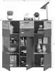 Highboard - Nox Eiche Nachbildung - Basaltgrau - B 140 cm - Produktbild-Vorschau 6