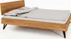 Bett Rolo 2 Sonderlänge 100x190 Wildeiche massiv Produktbild-Vorschau 3