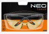 NEO TOOLS Polykarbonátové ochranné okuliare, žlté šošovky Náhľad obrázku produktu 3