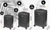OMNA | 3-in-1 Koffer auf Rollen Set - Schwarz - Leicht, Produktbild-Vorschau 15