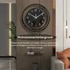 Wanduhr, Wanddekoration, 30*30cm, Geräuschlos Produktbild-Vorschau 4