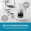 Severin KA 4323, Kávovar, 1,25 L, Mletá káva, 900 W, Biela Náhľad obrázku produktu 15