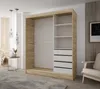 Raummeister Schwebetürenschrank 2D (2-türig) 110 cm - Eiche Produktbild-Vorschau 2