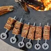 Sada 6 extra dlouhých špízů na hamburgery z leštěné Náhled obrázku produktu 14