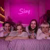 USB LED neonowa lampa ścienna, różowy neon SLAY nocne Podgląd zdjęcia produktu 4