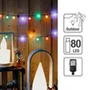 20-tlg. LED-Kugel-Lichterkette, bunte LEDs Produktbild-Vorschau 6