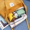 STILVORA Schultertasche Cord, Damen Schlicht – Weiche Produktbild-Vorschau 3