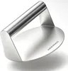 𝗛𝗔𝗩𝗘𝗡𝗛𝗔𝗨𝗦 Burgerpresse Edelstahl 14,5cm ø I Burger Produktbild-Vorschau 1