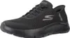A black Skechers Go Walk Flex shoe is shown from the side against a white background. Produktbild-Vorschau